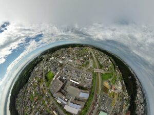 ドローン撮影 in 茨城　総合病院を空撮