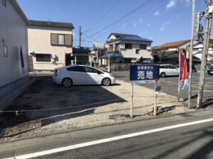 ホームページ屋ですが、土地販売の看板作りました。