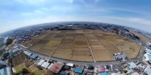 ドローン撮影 in さいたま市　自動車用品の卸会社さんを空撮